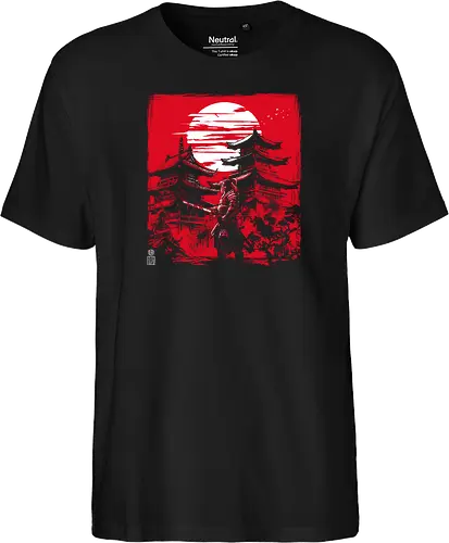 Samurai warrior in feudal Japan