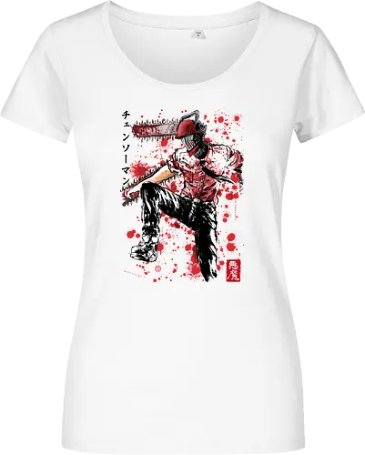 Chainsaw sumi e