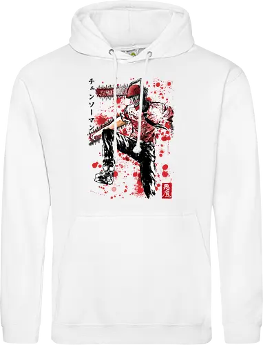 Chainsaw sumi e