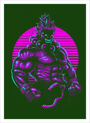 Retro Evil fighter