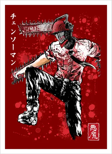 Chainsaw black
