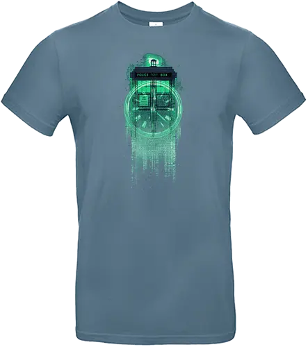 Tardis Matrix - Doctor, drwho, tardis, Doctor, bbc - Standard T-Shirt