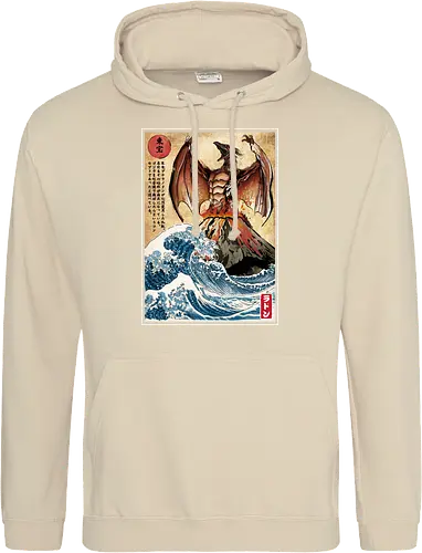 Fire pteranodon in Japan