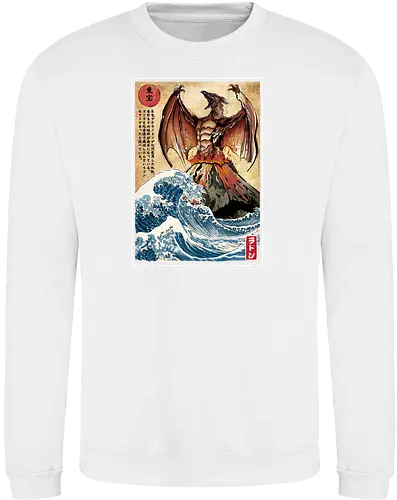 Fire pteranodon in Japan