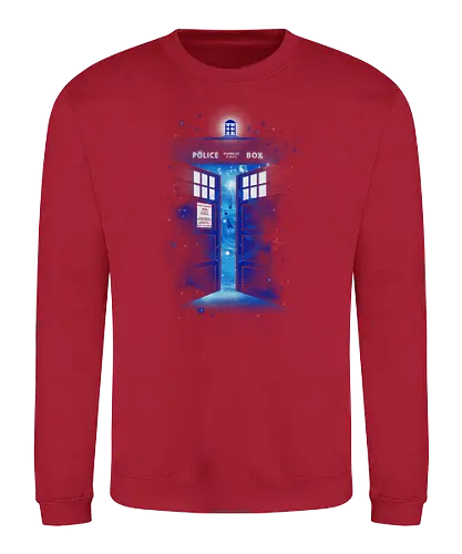 Time Gate - doctor, who, bbc, tardis, time machine - Sweatshirt