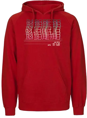 Retro - retro, tv, Interference, Bildstörung, video, VHS - Fairtrade Hoodie