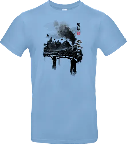 Train to school of magic sumi e