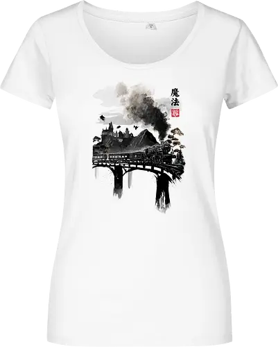 Train to school of magic sumi e