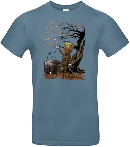 Autumn dance - tree, wood, cute, lves - Standard T-Shirt