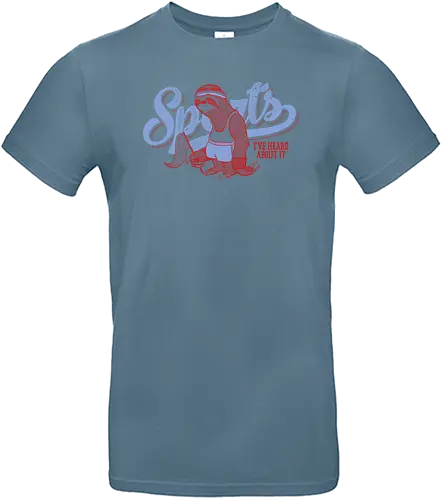 Sports - sport, sloth, faultier, faul, chill, lazy - Standard T-Shirt