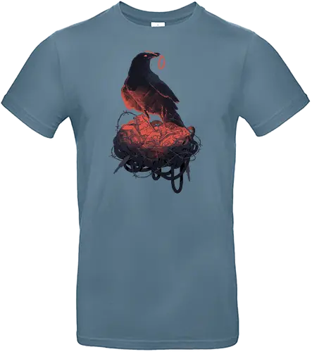 Calm like a Bomb - grenade, bombe, crow, rabe, Consolet - Standard T-Shirt