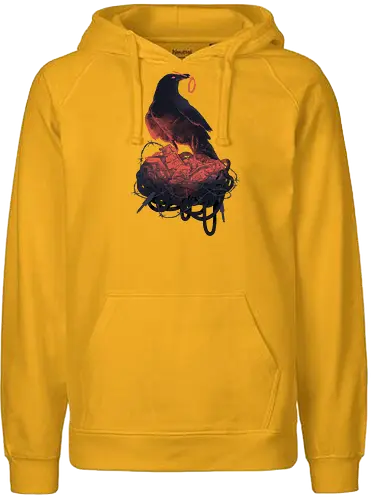 Calm like a Bomb - grenade, bombe, crow, rabe, Consolet - Fairtrade Hoodie