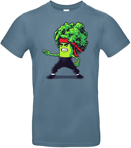 Brocco Lee - brokkoli, broccoli, ninja, fighter, kung fu, fighting, lee - Standard T-Shirt