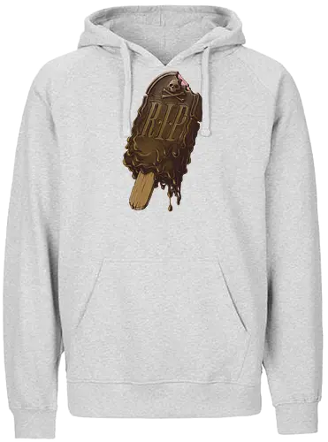 DRIP - rip, Grave, eis, ice, Popsicle, Grab, tropfen - Fairtrade Hoodie