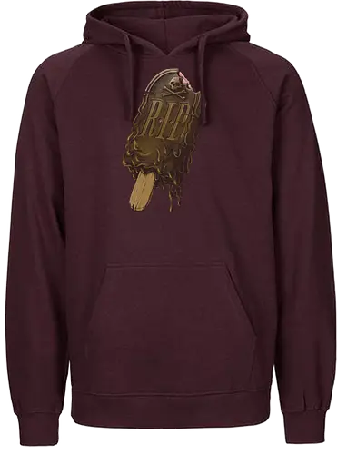 DRIP - rip, Grave, eis, ice, Popsicle, Grab, tropfen - Fairtrade Hoodie