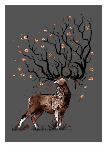 Autumn deer