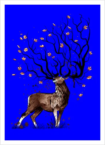 Autumn deer
