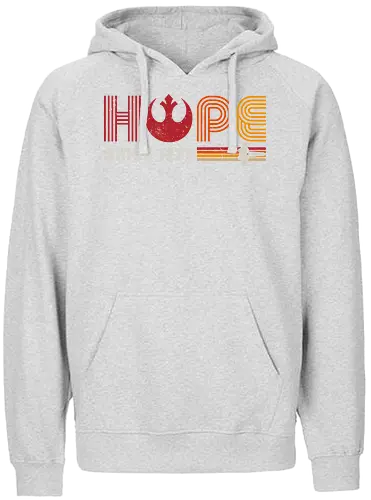 HOPE since 1977 - Hoffnung, space opera, retro, movie - Fairtrade Hoodie