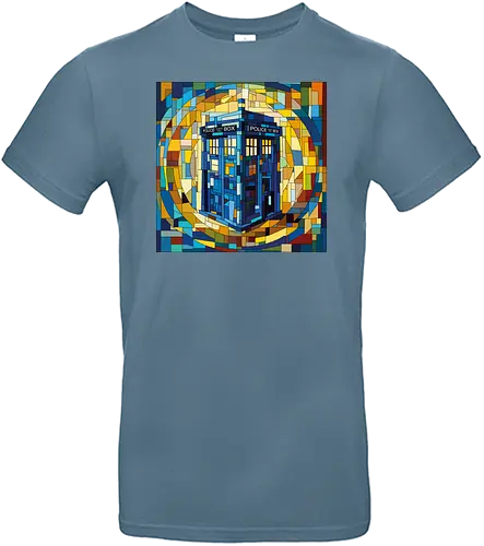 Cubist time and space - timetravel, art, kunst, doctor, who - Standard T-Shirt