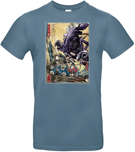 Aliens in Japan - alien, scifi, japan - Standard T-Shirt