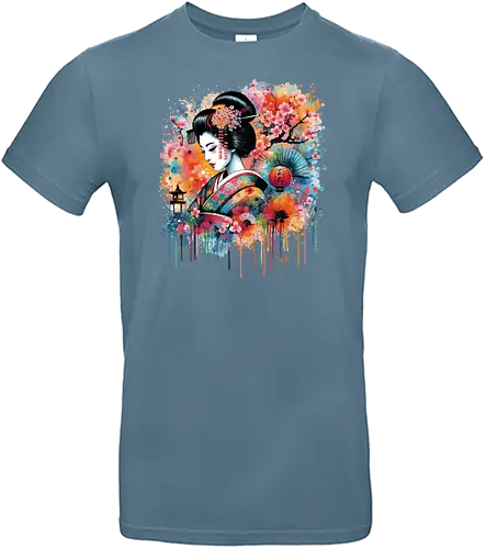 Geiko watercolor - japan, geisha, maiko - Standard T-Shirt