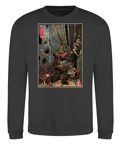Surviving the USG Ishimura - gaming, horror, survival, space, dd - Sweatshirt