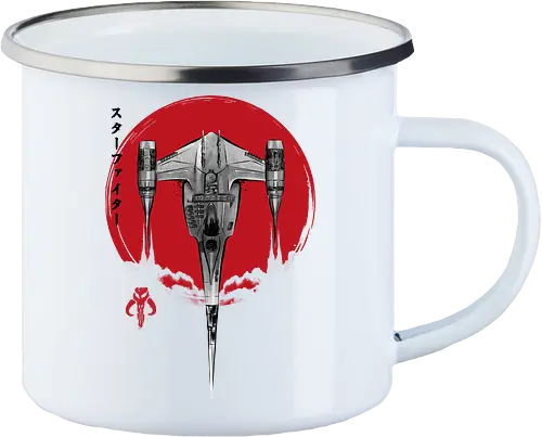 N1 Starfighter sumi e