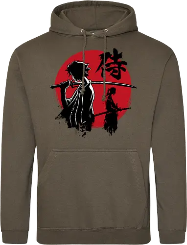 Mugen and Jin sumi e