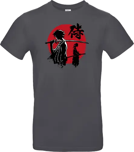 Mugen and Jin sumi e