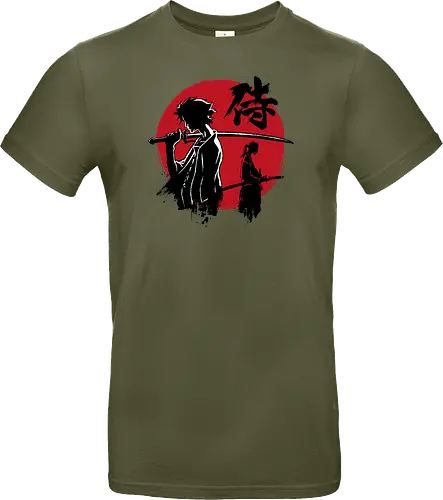 Mugen and Jin sumi e