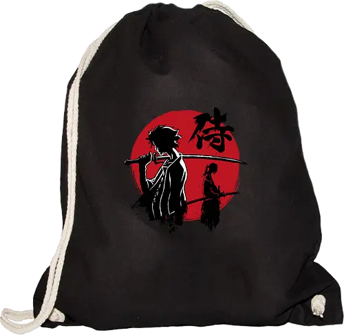 Mugen and Jin sumi e