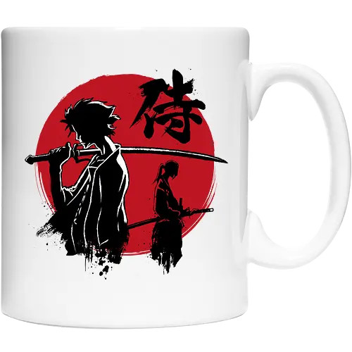 Mugen and Jin sumi e