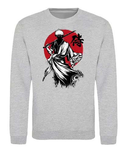 Gintoki sumi e - gintoki, anime, manga, samurai - Sweatshirt