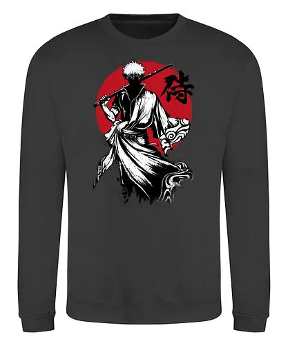 Gintoki sumi e - gintoki, anime, manga, samurai - Sweatshirt