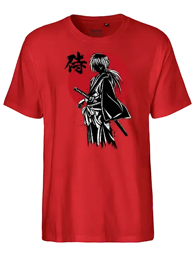 Kenshin sumi e - anime, manga, rurouni, kenshin - Fairtrade T-Shirt