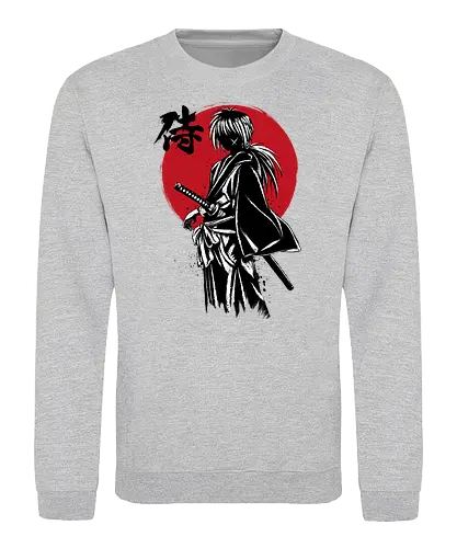 Kenshin sumi e - anime, manga, rurouni, kenshin - Sweatshirt