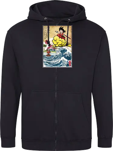 Pink house on small island