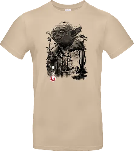 The master in the swamp sumi e - space opera - Standard T-Shirt