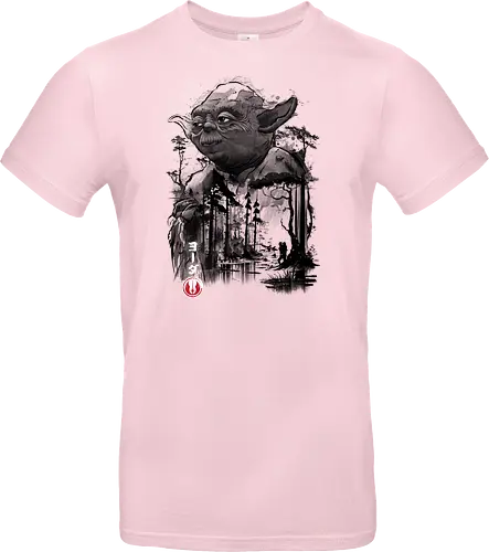 The master in the swamp sumi e - space opera - Standard T-Shirt