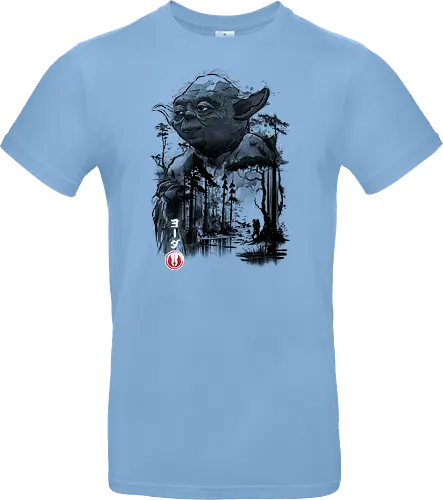 The master in the swamp sumi e - space opera - Standard T-Shirt