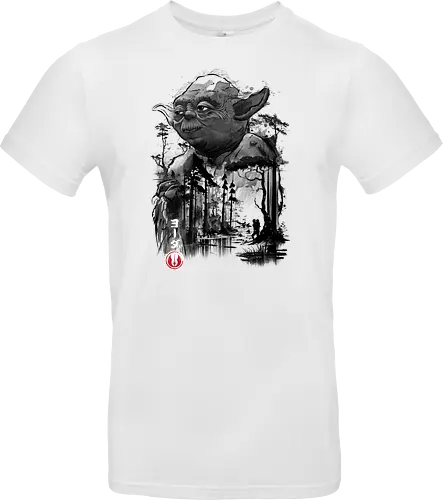 The master in the swamp sumi e - space opera - Standard T-Shirt
