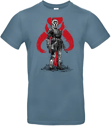 Bo-Katan sumi e - japan, sumi-e, space opera, sci fi - Standard T-Shirt