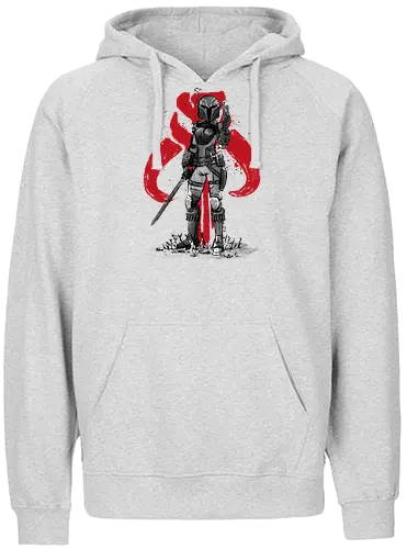 Sabine Wren sumi e - space opera, japan, sci fi, sumi-e - Fairtrade Hoodie