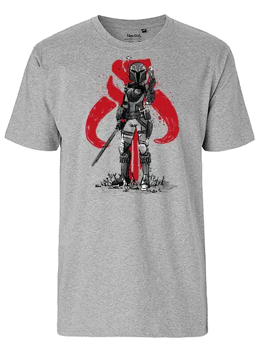 Sabine Wren sumi e - space opera, japan, sci fi, sumi-e - Fairtrade T-Shirt