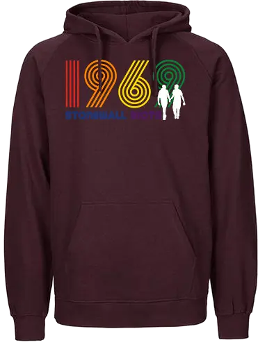 1969 Stonewall riots - retro - Fairtrade Hoodie
