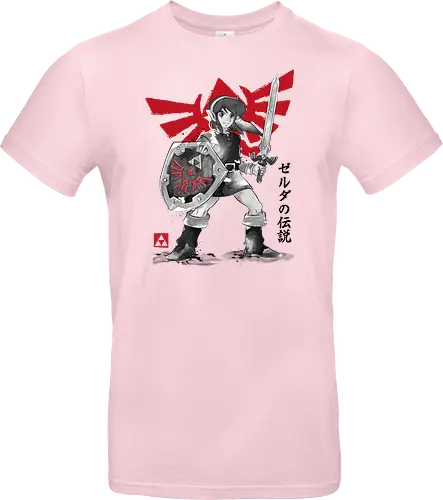 Legendary hero sumi e