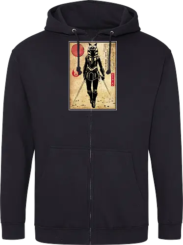 Ahsoka Tano woodblock