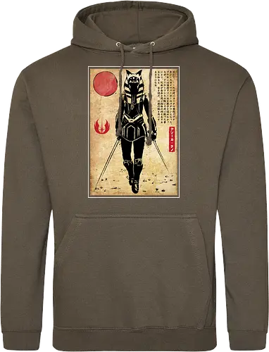 Ahsoka Tano woodblock