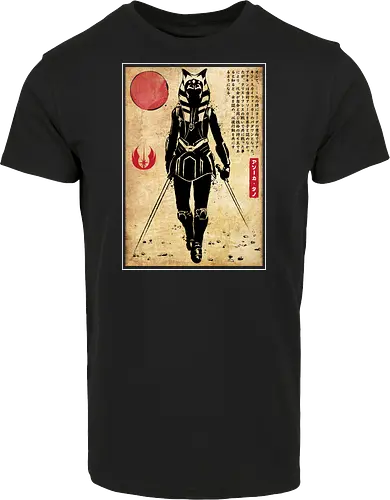 Ahsoka Tano woodblock