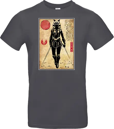 Ahsoka Tano woodblock